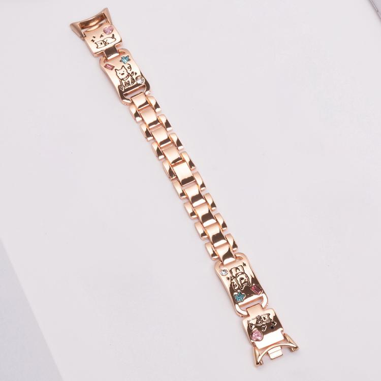 xDfind Puppy Diamond Metal Watch Band, For Xiaomi Smart Band 10 / 9 / 8