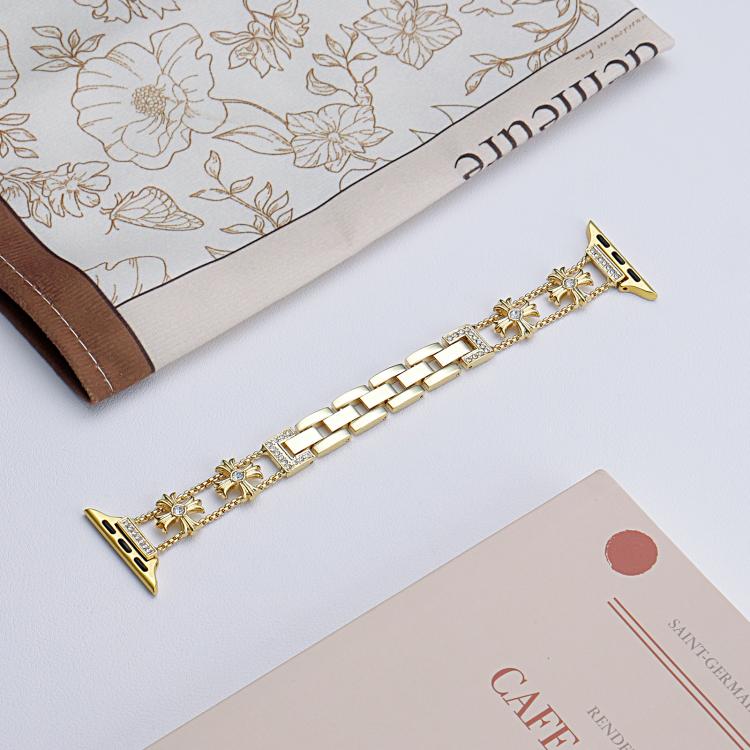 xDfind Diamond Metal Watch Band, For Apple Watch 42 / 44 / 45 / 46 / 49mm