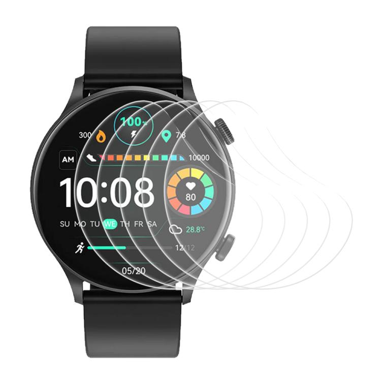 5pcs xDfind Soft Hydrogel Film Full Cover Watch Front Protector, For Xiaomi Haylou LS16 / RT3, For Xiaomi Haylou RT2, For Xiaomi Haylou LS02, For Xiaomi Mibro Color, For Xiaomi Haylou LS05S / RT