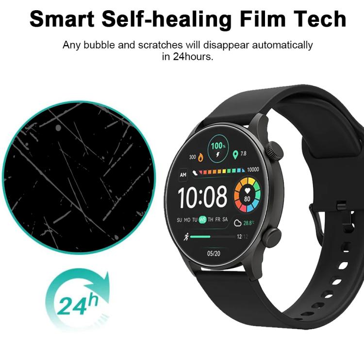 5pcs xDfind Soft Hydrogel Film Full Cover Watch Front Protector, For Xiaomi Haylou LS16 / RT3, For Xiaomi Haylou RT2, For Xiaomi Haylou LS02, For Xiaomi Mibro Color, For Xiaomi Haylou LS05S / RT