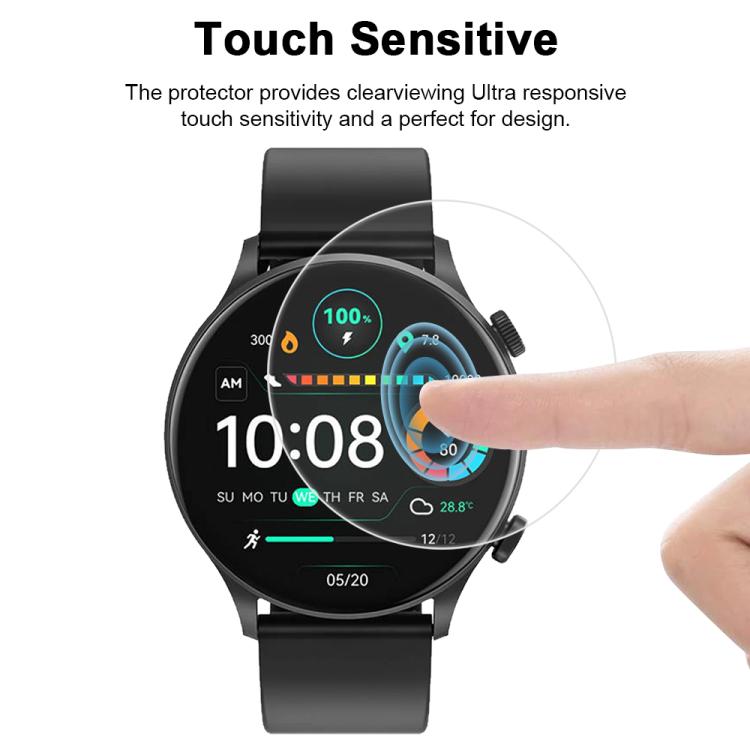 5pcs xDfind Soft Hydrogel Film Full Cover Watch Front Protector, For Xiaomi Haylou LS16 / RT3, For Xiaomi Haylou RT2, For Xiaomi Haylou LS02, For Xiaomi Mibro Color, For Xiaomi Haylou LS05S / RT