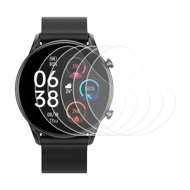 5pcs xDfind Soft Hydrogel Film Full Cover Watch Front Protector, For Xiaomi Haylou LS16 / RT3, For Xiaomi Haylou RT2, For Xiaomi Haylou LS02, For Xiaomi Mibro Color, For Xiaomi Haylou LS05S / RT