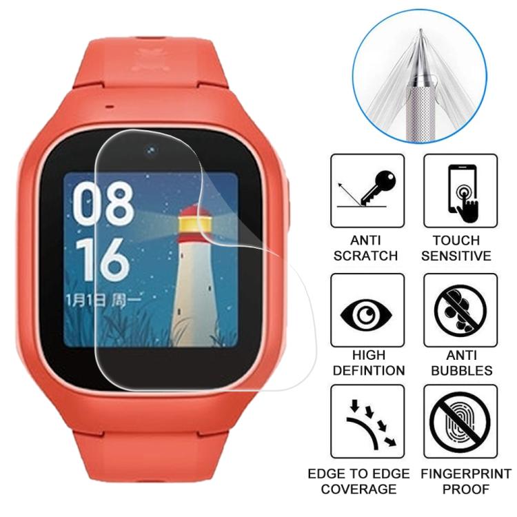 5pcs xDfind Soft Hydrogel Film Full Cover Watch Front Protector, For Mi Mitu Kids Watch Phone 2, For Mi Mitu Kids Watch Phone 2S, For Mi Mitu Kids Watch Phone 4 / 4 Pro, For Mi Mitu Kids Watch Phone 4C / 5C / 6C, For Mi Mitu Kids Watch Phone 7X