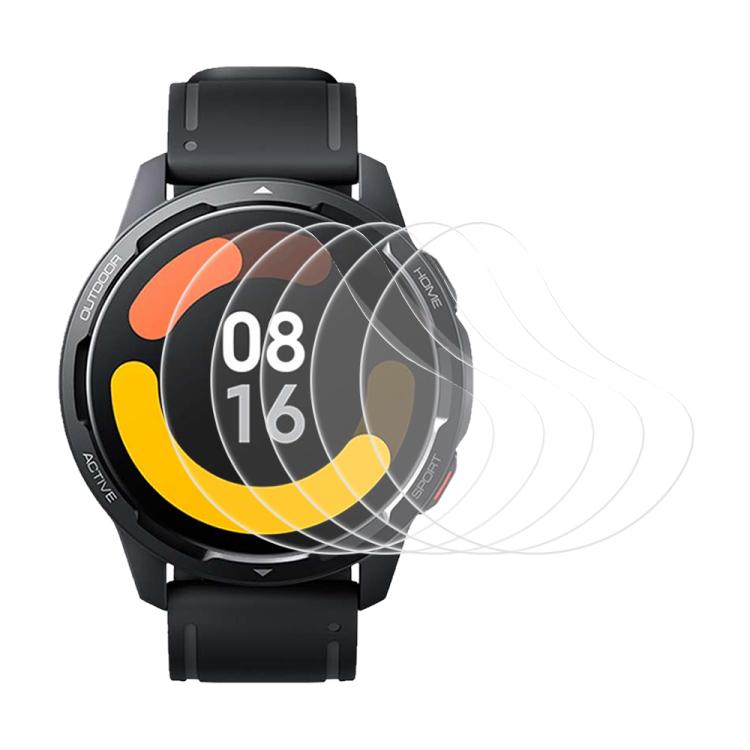 5pcs xDfind Soft Hydrogel Film Full Cover Watch Front Protector, For Xiaomi Watch Color 2, For Xiaomi Haylou LS01, For Xiaomi Haylou LS04 / RS3, For Xiaomi Mibro Air, For Xiaomi Watch Color