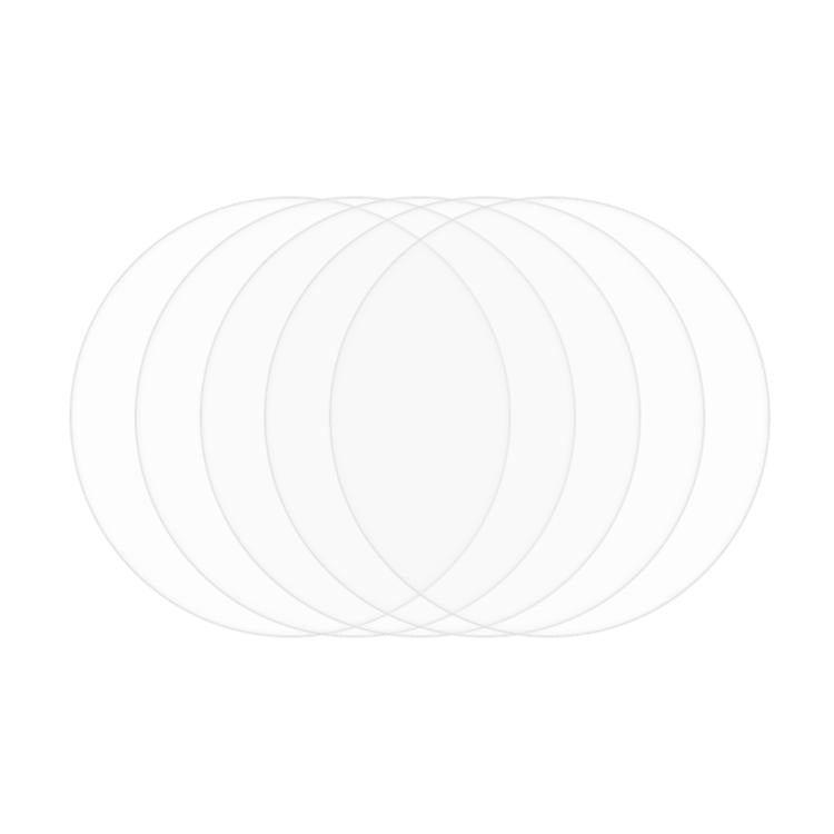 5pcs xDfind Soft Hydrogel Film Full Cover Watch Front Protector, For Xiaomi Watch Color 2, For Xiaomi Haylou LS01, For Xiaomi Haylou LS04 / RS3, For Xiaomi Mibro Air, For Xiaomi Watch Color