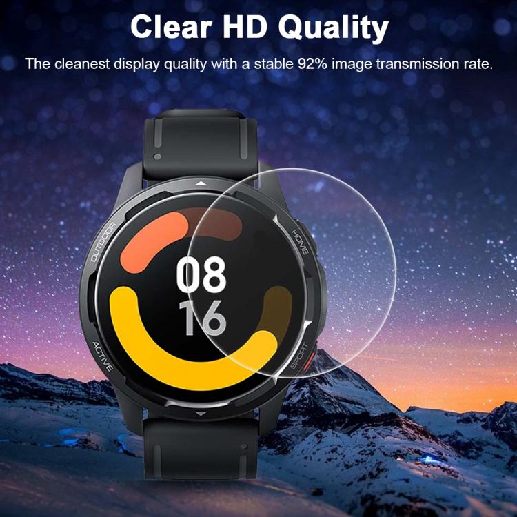 5pcs xDfind Soft Hydrogel Film Full Cover Watch Front Protector, For Xiaomi Watch Color 2, For Xiaomi Haylou LS01, For Xiaomi Haylou LS04 / RS3, For Xiaomi Mibro Air, For Xiaomi Watch Color