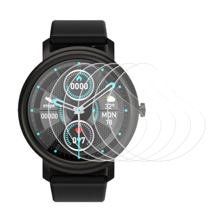 5pcs xDfind Soft Hydrogel Film Full Cover Watch Front Protector, For Xiaomi Watch Color 2, For Xiaomi Haylou LS01, For Xiaomi Haylou LS04 / RS3, For Xiaomi Mibro Air, For Xiaomi Watch Color