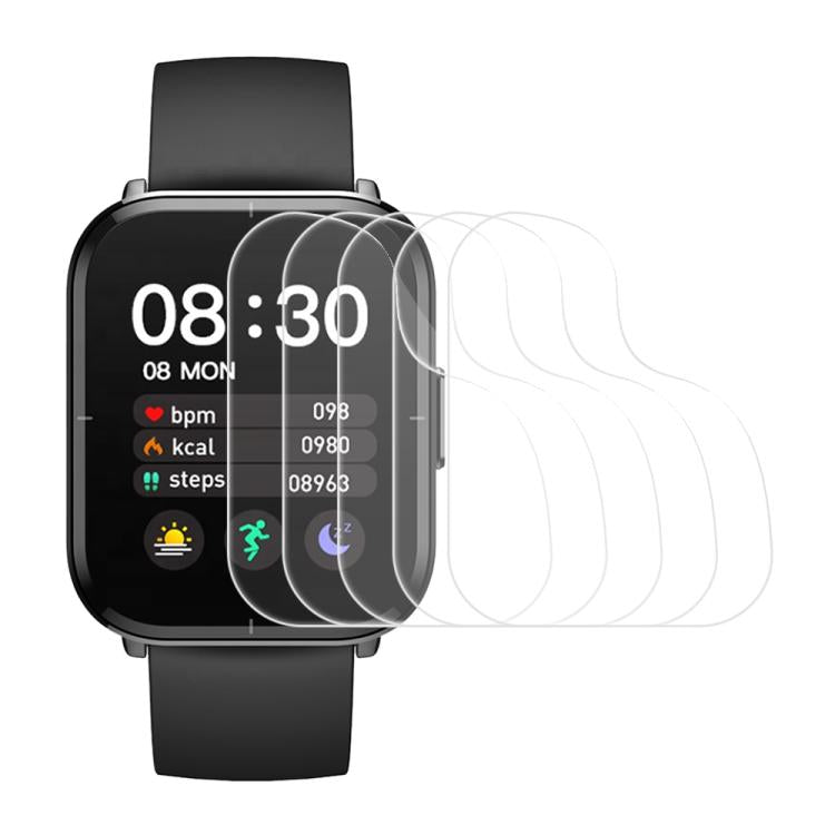 5pcs xDfind Soft Hydrogel Film Full Cover Watch Front Protector, For Xiaomi Haylou LS16 / RT3, For Xiaomi Haylou RT2, For Xiaomi Haylou LS02, For Xiaomi Mibro Color, For Xiaomi Haylou LS05S / RT