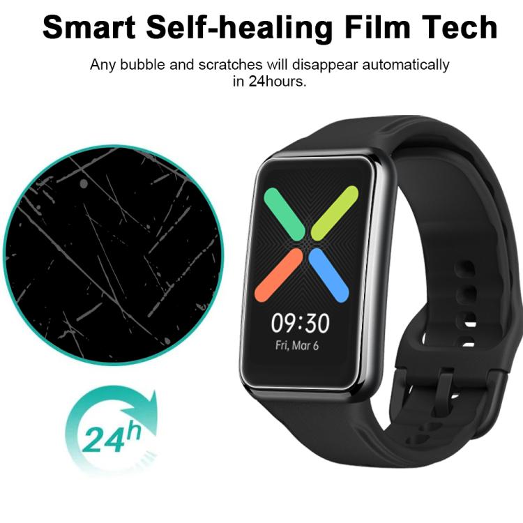 5pcs xDfind Soft Hydrogel Film Full Cover Watch Front Protector, For OPPO Watch Free