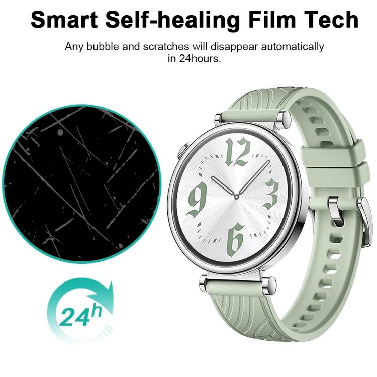 5pcs xDfind Soft Hydrogel Film Full Cover Watch Front Protector, For Huawei Watch GT 4 41mm, For Huawei Watch 4 Pro