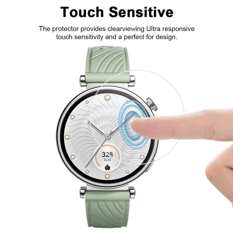 5pcs xDfind Soft Hydrogel Film Full Cover Watch Front Protector, For Huawei Watch GT 4 41mm, For Huawei Watch 4 Pro