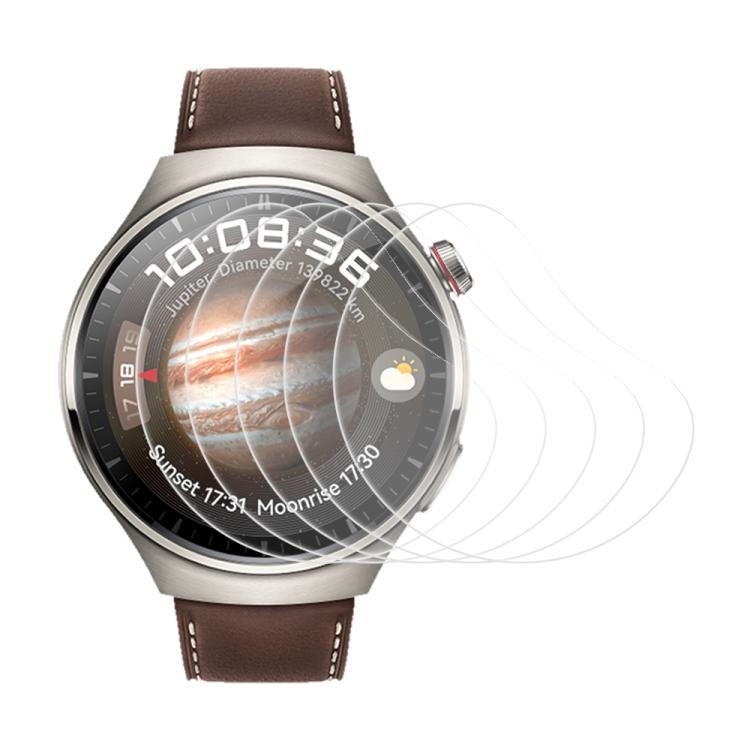 5pcs xDfind Soft Hydrogel Film Full Cover Watch Front Protector, For Huawei Watch GT 4 41mm, For Huawei Watch 4 Pro, For Huawei Watch 4, For Huawei Kids Watch 4X, For Huawei Kids Watch 3s