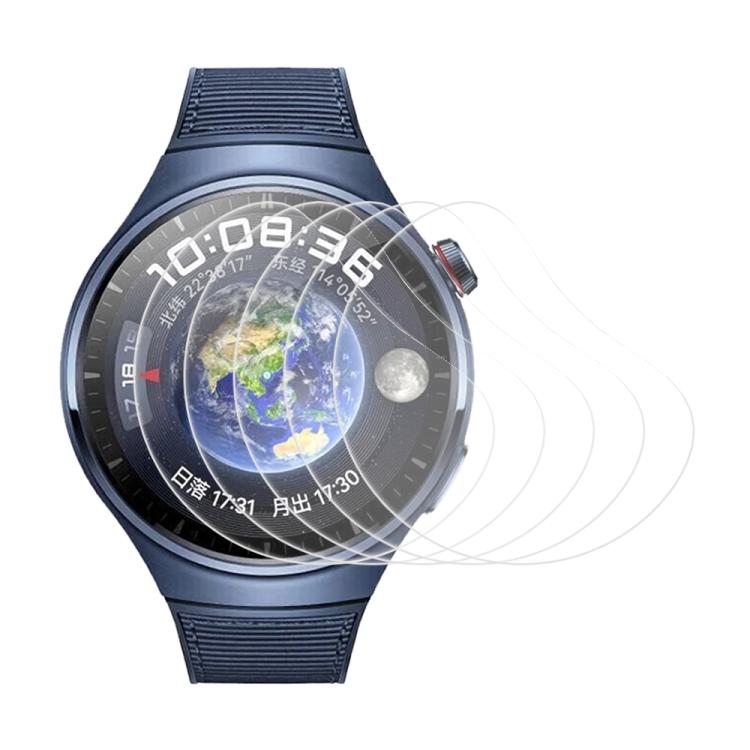 5pcs xDfind Soft Hydrogel Film Full Cover Watch Front Protector, For Huawei Watch GT 4 41mm, For Huawei Watch 4 Pro, For Huawei Watch 4, For Huawei Kids Watch 4X, For Huawei Kids Watch 3s