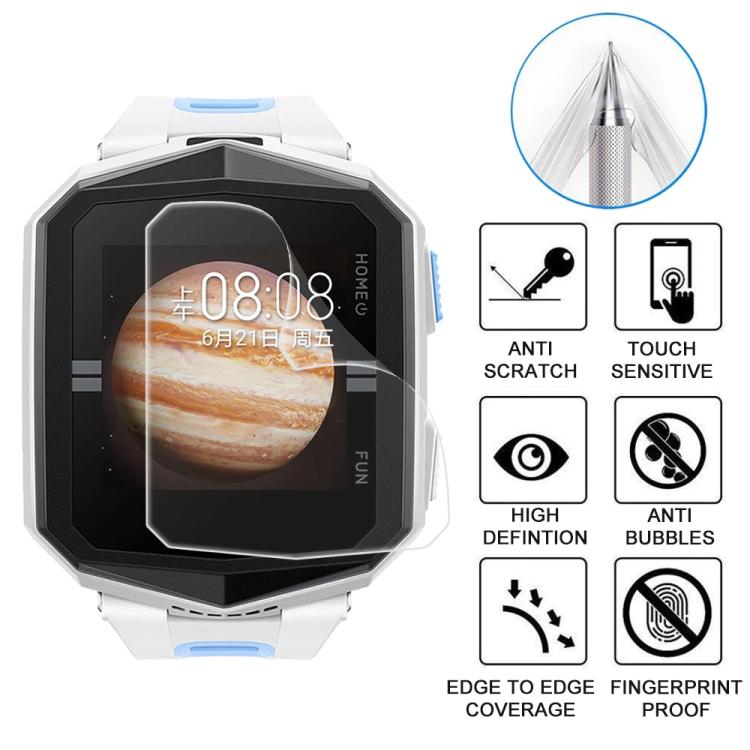 5pcs xDfind Soft Hydrogel Film Full Cover Watch Front Protector, For Huawei Kids Watch 3X, For Huawei Kids Watch 5