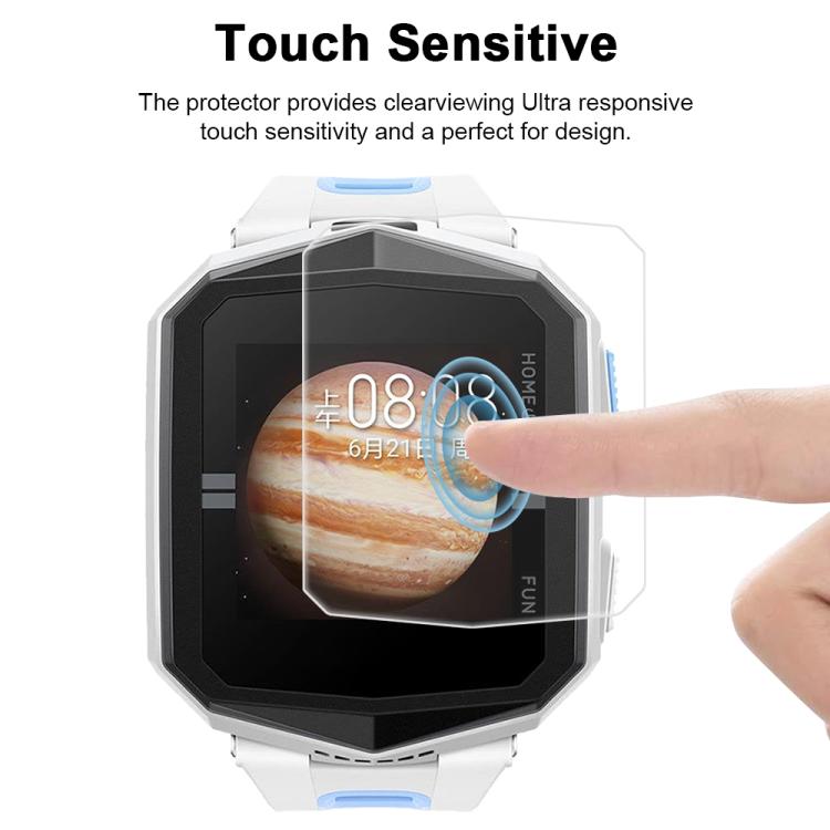 5pcs xDfind Soft Hydrogel Film Full Cover Watch Front Protector, For Huawei Kids Watch 3X, For Huawei Kids Watch 5