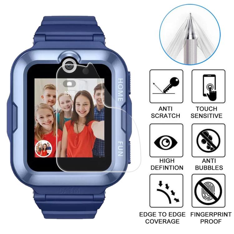 5pcs xDfind Soft Hydrogel Film Full Cover Watch Front Protector, For Huawei Watch Kids 4 Pro, For Huawei Watch D2, For Huawei Watch GT 5 46mm, For Huawei Watch GT 5 41mm, For Huawei Watch GT 4 46mm
