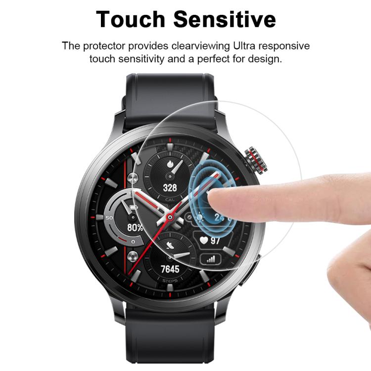 5pcs xDfind Soft Hydrogel Film Full Cover Watch Front Protector, For Honor Watch 4 Pro, For Honor Watch GS Pro