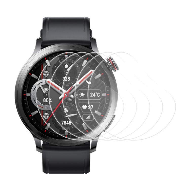 5pcs xDfind Soft Hydrogel Film Full Cover Watch Front Protector, For Honor Watch 4 Pro, For Honor Watch GS Pro