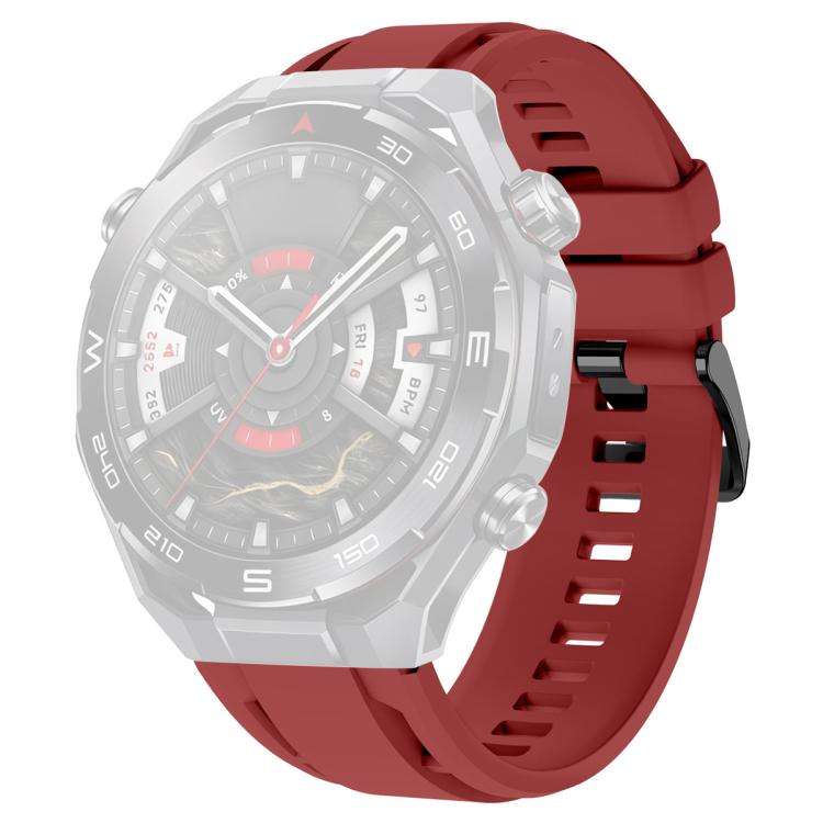 xDfind Black Buckle Sport Silicone Watch Band