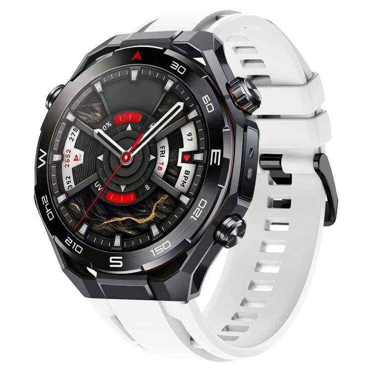 xDfind Black Buckle Sport Silicone Watch Band