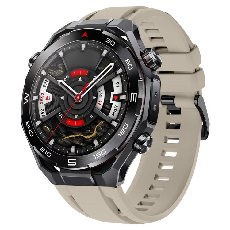 xDfind Black Buckle Sport Silicone Watch Band