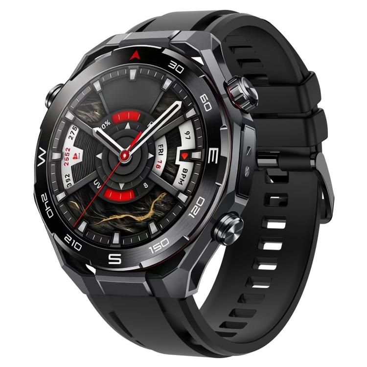 xDfind Black Buckle Sport Silicone Watch Band