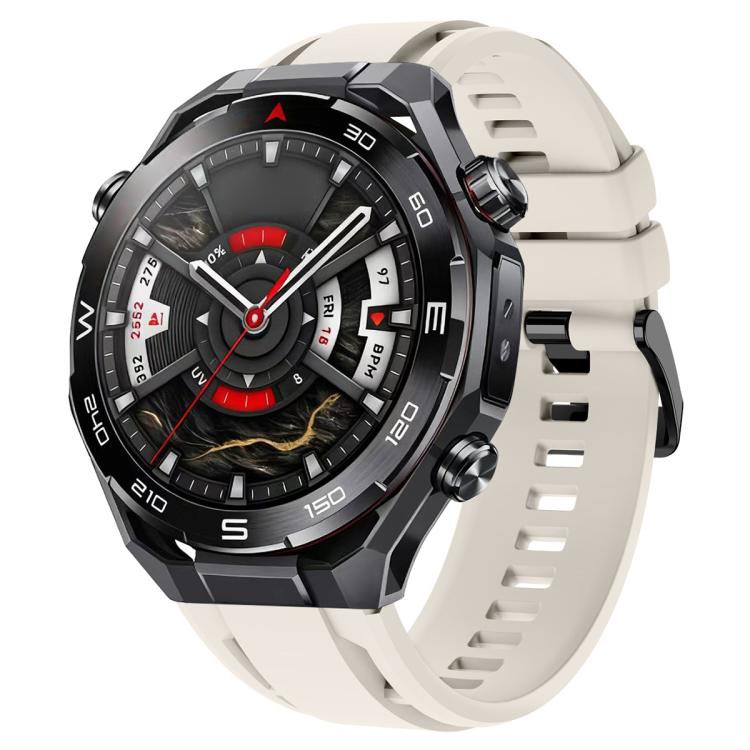 xDfind Black Buckle Sport Silicone Watch Band