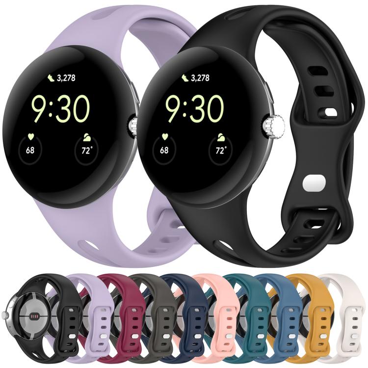 xDfind Small Waist Butterfly Buckle Silicone Watch Band