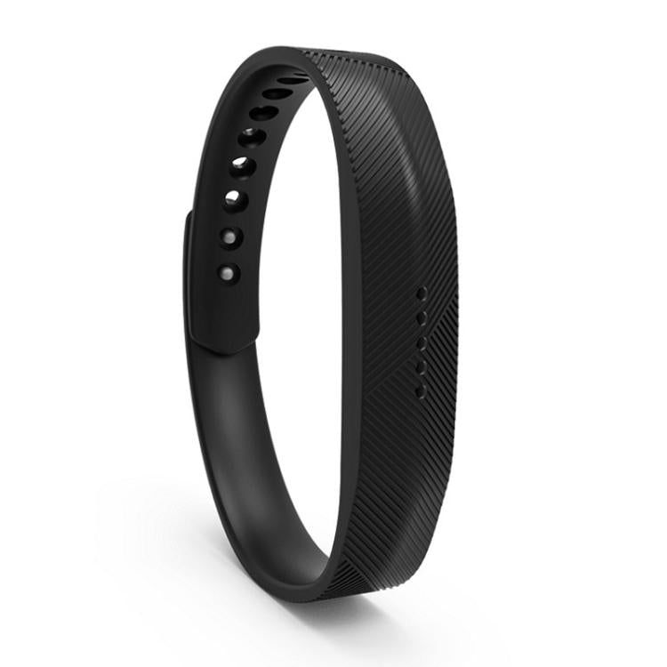 For Fitbit Flex 2 xDfind Translucent Film Metal Buckle Silicone Watch Band, S