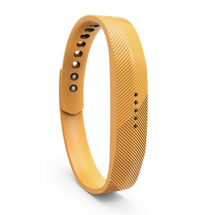 For Fitbit Flex 2 xDfind Translucent Film Metal Buckle Silicone Watch Band, L