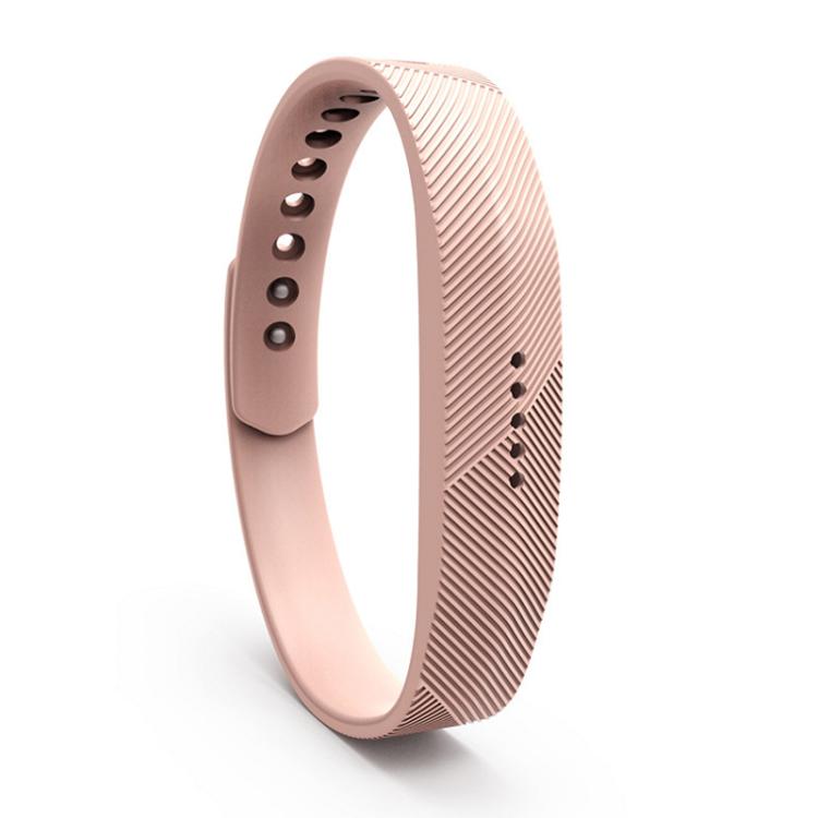 For Fitbit Flex 2 xDfind Translucent Film Metal Buckle Silicone Watch Band, L