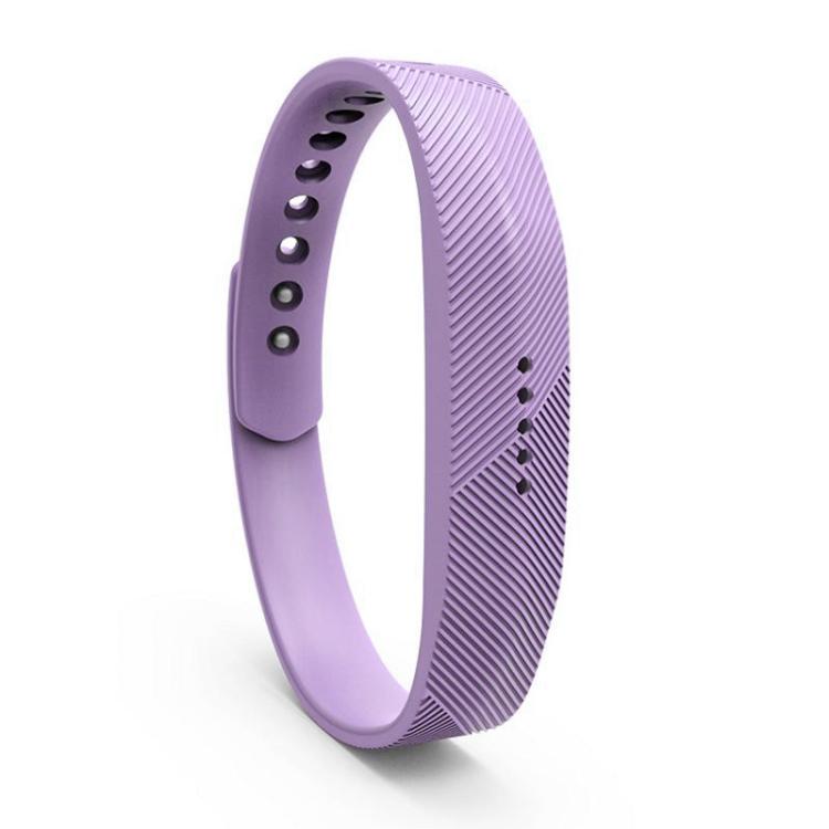 For Fitbit Flex 2 xDfind Translucent Film Metal Buckle Silicone Watch Band, L