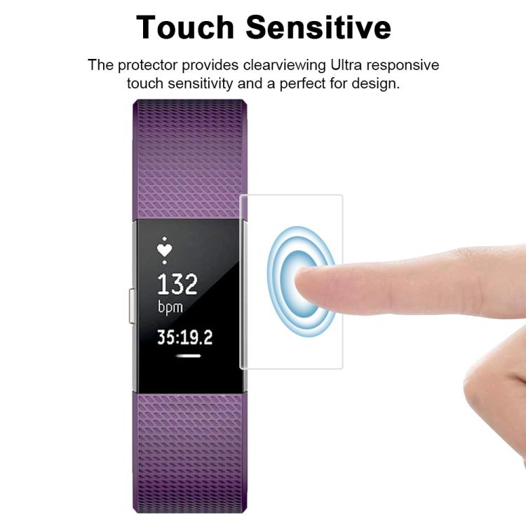 5pcs xDfind Soft Hydrogel Film Full Cover Watch Front Protector, For Fitbit Charge 2, For Fitbit Charge 3, For Fitbit Ionic