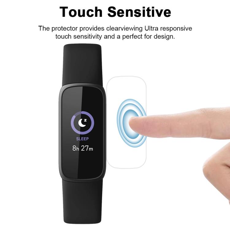 5pcs xDfind Soft Hydrogel Film Full Cover Watch Front Protector, For Fitbit Luxe, For Fitbit Surge, For Fitbit Ace 2, For Fitbit Alta HR, For Fitbit Blaze