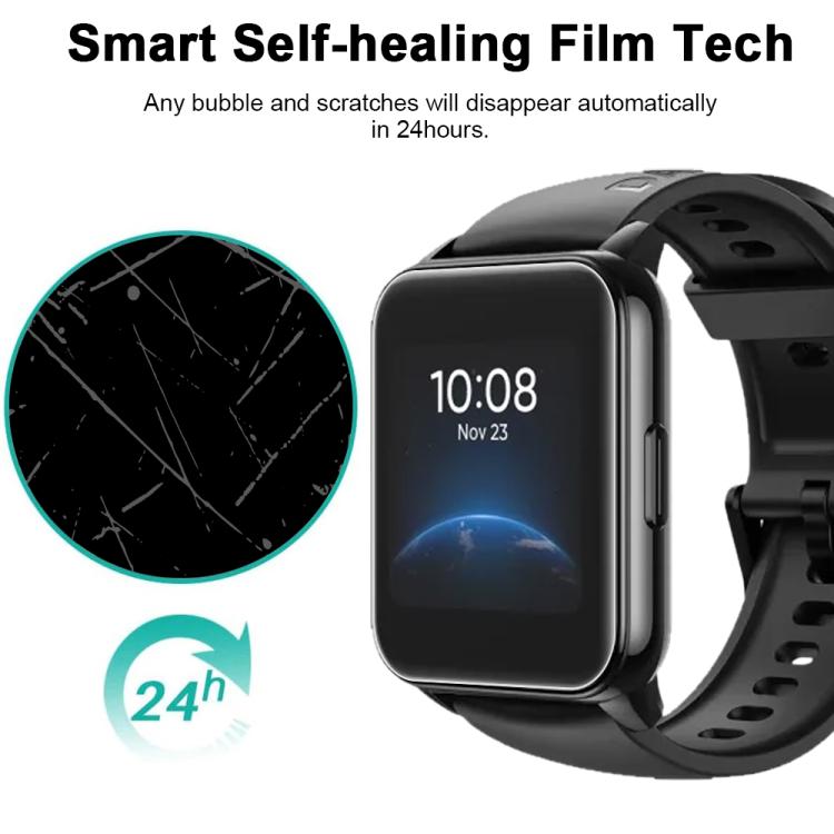 5pcs xDfind Soft Hydrogel Film Full Cover Watch Front Protector, For Realme Watch 2, For Realme Watch 2 Pro, For Realme Watch S, For Realme Watch S Pro, For Realme Watch T1