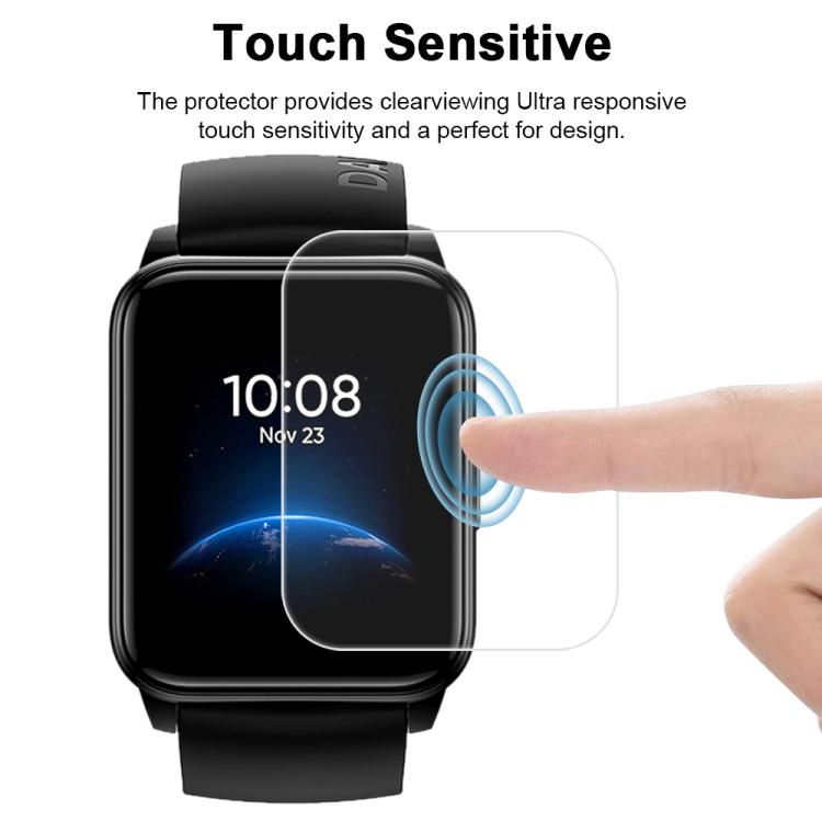 5pcs xDfind Soft Hydrogel Film Full Cover Watch Front Protector, For Realme Watch 2, For Realme Watch 2 Pro, For Realme Watch S, For Realme Watch S Pro, For Realme Watch T1
