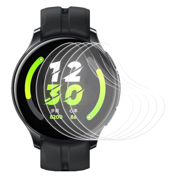 5pcs xDfind Soft Hydrogel Film Full Cover Watch Front Protector, For Realme Watch 2, For Realme Watch 2 Pro, For Realme Watch S, For Realme Watch S Pro, For Realme Watch T1