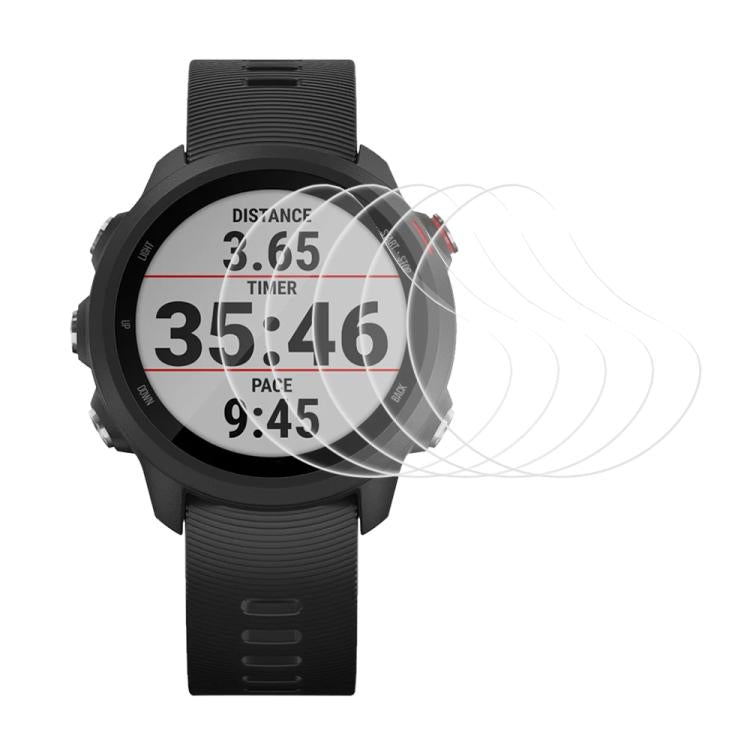 5pcs xDfind Soft Hydrogel Film Full Cover Watch Front Protector, For Garmin Forerunner 935, For Garmin Forerunner 225/235/630/620/230, For Garmin Forerunner 245 / 245M, For Garmin Forerunner 745, For Garmin Forerunner 45 / 45s
