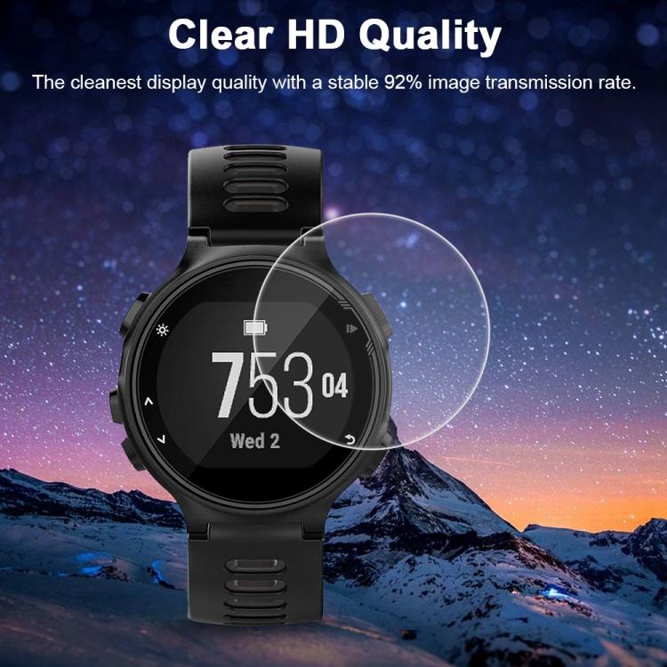 5pcs xDfind Soft Hydrogel Film Full Cover Watch Front Protector, For Garmin Forerunner 735 /  735 XT, For Garmin Fenix 6S / 6S Pro, For Garmin Fenix 6 Pro, For Garmin Fenix 5x / 3 / 5x Plus, For Garmin vivosmart HR
