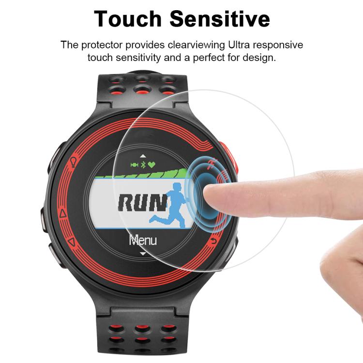 5pcs xDfind Soft Hydrogel Film Full Cover Watch Front Protector, For Garmin Forerunner 220, For Garmin Fenix 6X / 6X Pro, For Garmin vivosmart HR Plus, For Garmin vivoactive 3, For Garmin Fenix 5