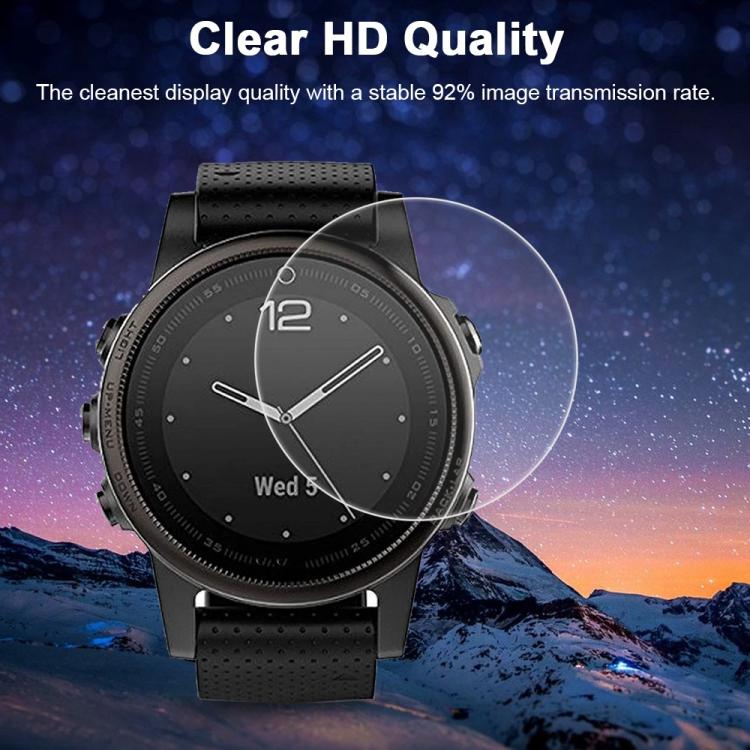 5pcs xDfind Soft Hydrogel Film Full Cover Watch Front Protector, For Garmin Fenix 5s, For Garmin Fenix 5s Plus, For Garmin Instinct, For Garmin Fenix 6, For Garmin Forerunner 945