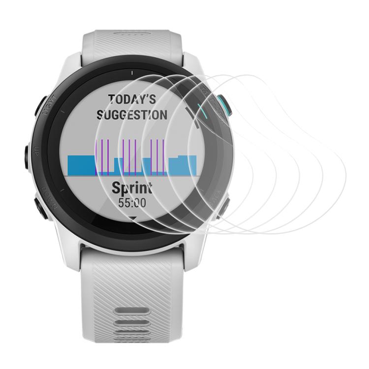 5pcs xDfind Soft Hydrogel Film Full Cover Watch Front Protector, For Garmin Forerunner 935, For Garmin Forerunner 225/235/630/620/230, For Garmin Forerunner 245 / 245M, For Garmin Forerunner 745, For Garmin Forerunner 45 / 45s