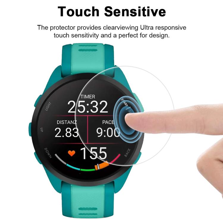 5pcs xDfind Soft Hydrogel Film Full Cover Watch Front Protector, For Garmin Forerunner 165, For Garmin Approach S70 42mm, For Garmin Enduro 2, For Garmin Enduro, For Garmin Venu SQ 2
