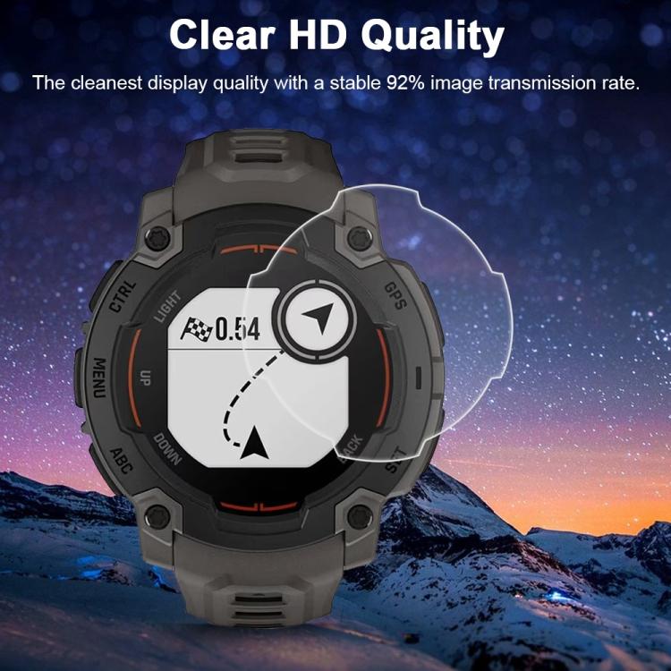 5pcs xDfind Soft Hydrogel Film Full Cover Watch Front Protector, For Garmin Instinct E 45mm, For Garmin Instinct E 40mm, For Garmin Enduro 3, For Garmin Fenix 8 47mm, For Garmin Fenix 8 43mm