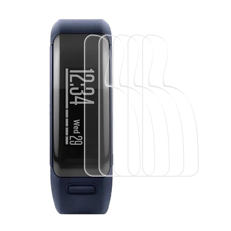 5pcs xDfind Soft Hydrogel Film Full Cover Watch Front Protector, For Garmin Forerunner 735 /  735 XT, For Garmin Fenix 6S / 6S Pro, For Garmin Fenix 6 Pro, For Garmin Fenix 5x / 3 / 5x Plus, For Garmin vivosmart HR