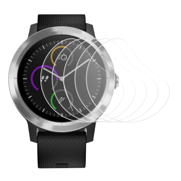 5pcs xDfind Soft Hydrogel Film Full Cover Watch Front Protector, For Garmin Forerunner 220, For Garmin Fenix 6X / 6X Pro, For Garmin vivosmart HR Plus, For Garmin vivoactive 3, For Garmin Fenix 5