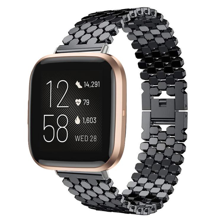 xDfind Fish Scale Texture Metal Watch Band, For Fitbit Versa 2/Versa/Versa Lite