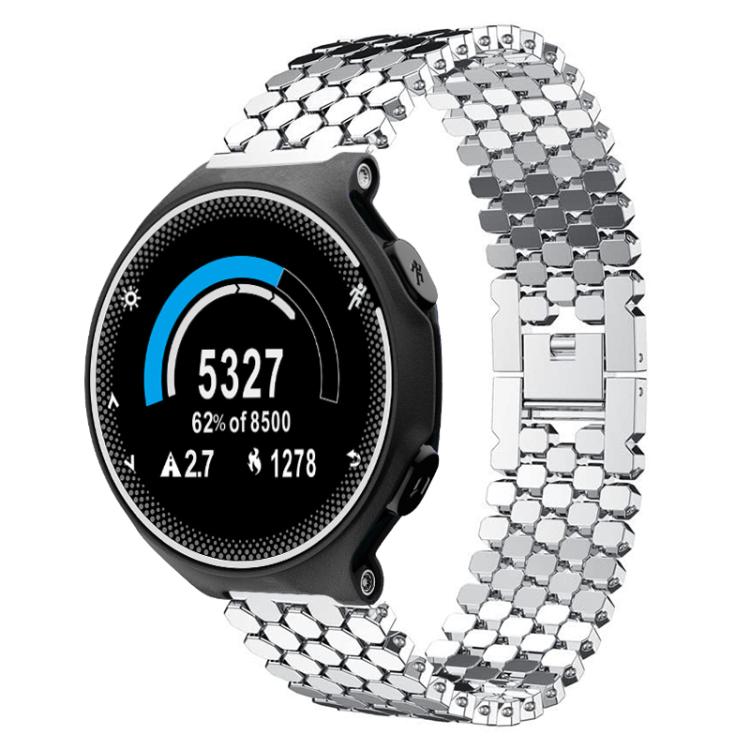 xDfind Fish Scale Texture Metal Watch Band