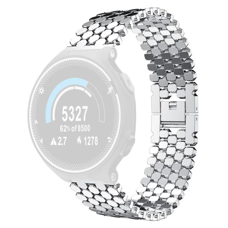 xDfind Fish Scale Texture Metal Watch Band