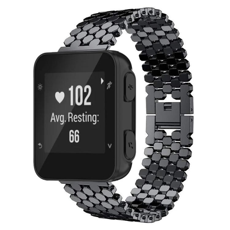 xDfind Fish Scale Texture Metal Watch Band